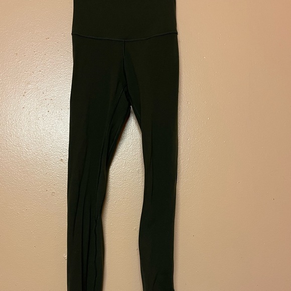 Lululemon Align High Rise Leggings Size 2 Olive Green - Picture 6 of 6